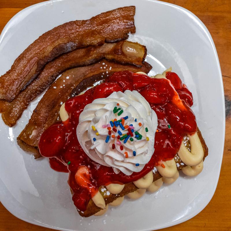 Stuffed French Toast at RiverStreet